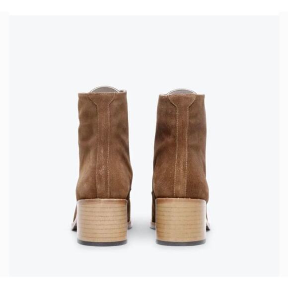 New Freda Salvador Ace HW Brown Suede Hardware Size 11 M Women - Picture 7 of 12